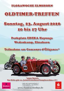 Sonntag, 23. August 2026